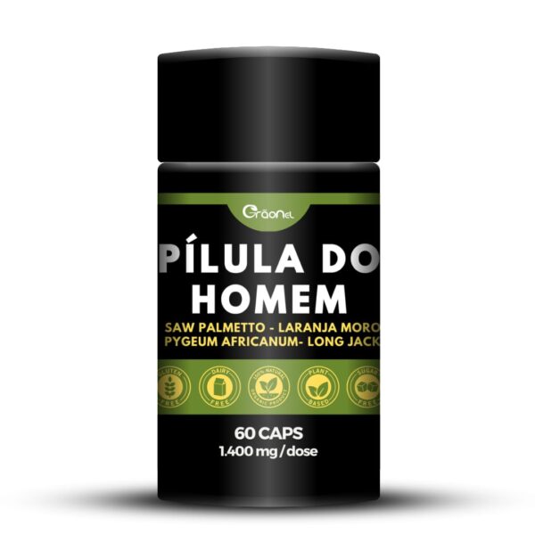 Pílula do homem - Pote 60 cápsulas
