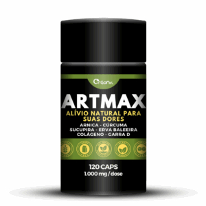 ARTMAX - Pote 120 Cápsulas