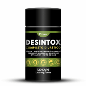 Desintox – Potente Diurético Natural - 550 mg - 120 cápsulas