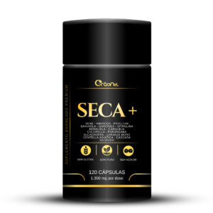 Seca + Composto Emagrecedor Natural – 550 mg – 120 cápsulas.