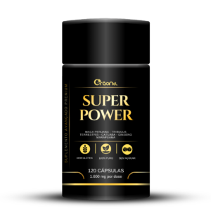 Super Power – Energizante Natural – 750 mg – 120 cápsulas